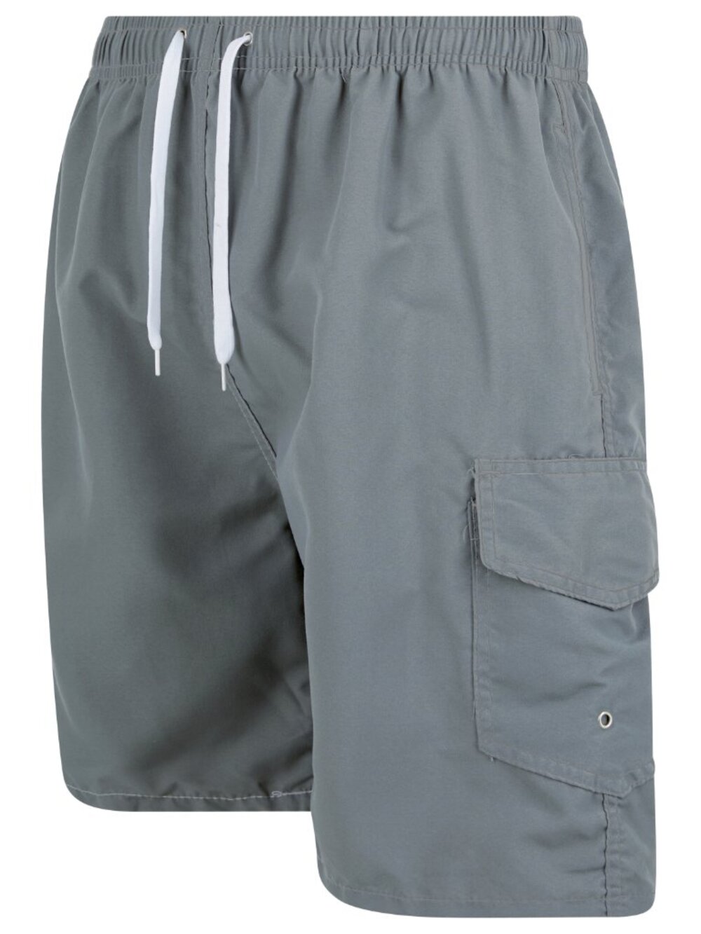 Men Swim Trunks, Men Board Shorts Cargo Pocket Bathing Suit Olive & Navy, 2-Pack - Picture 8 of 12